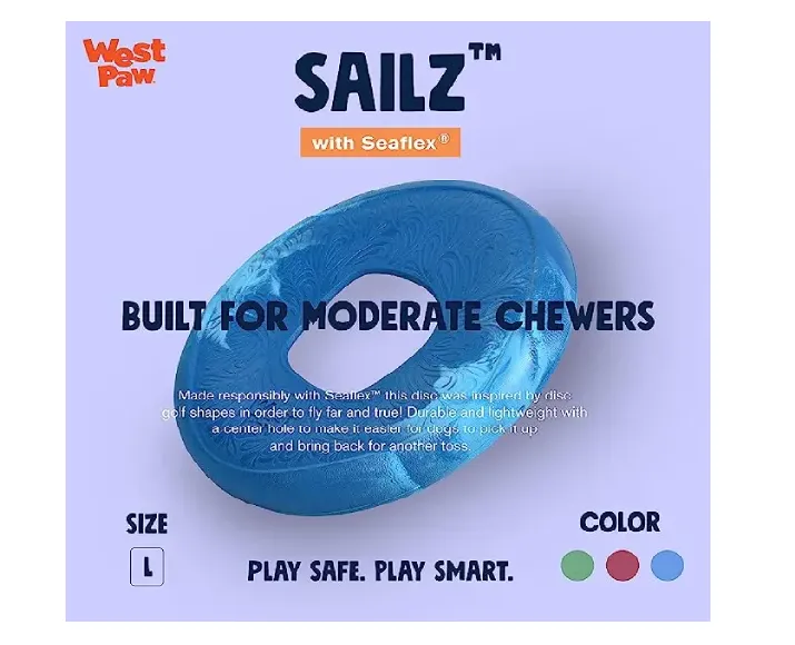 West Paw Zogoflex Sailz Toy For Dogs And Puppies at ithinkpets.com (9)