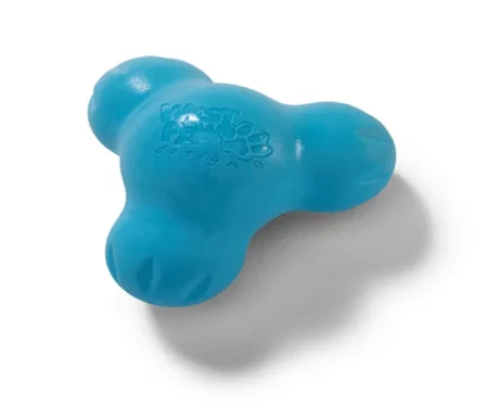 West Paw Zogoflex Tux Treat Toy For Dogs And Puppies Blue at ithinkpets.com (1)