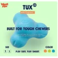 West Paw Zogoflex Tux Treat Toy For Dogs And Puppies Blue
