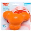 West Paw Zogoflex Tux Treat Toy For Dogs Orange
