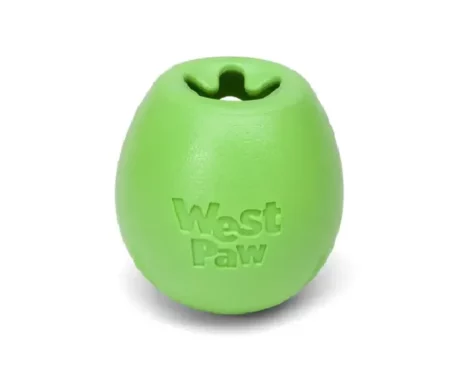 Westpaw Rumbl Jungle Green Dog Chew Toy at ithinkpets.com (1)