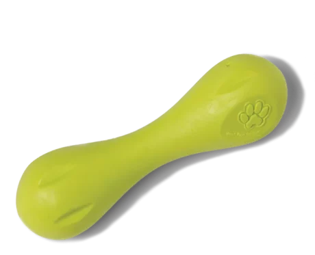 Westpaw Zogoflex Hurley Bone Dog Chew Toy Green at ithinkpets.com (1)