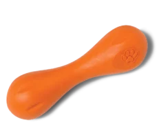 Westpaw Zogoflex Hurley Bone Dog Chew Toy Orange at ithinkpets.com (7)