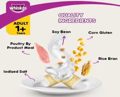 Whiskas Chicken Adult Dry Cat Food at ithinkpets