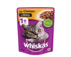 Whiskas Chicken in Gravy Adult Wet Cat Food at ithinkpets