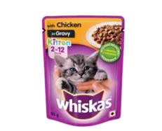 Whiskas Chicken in Gravy Wet Kitten Food