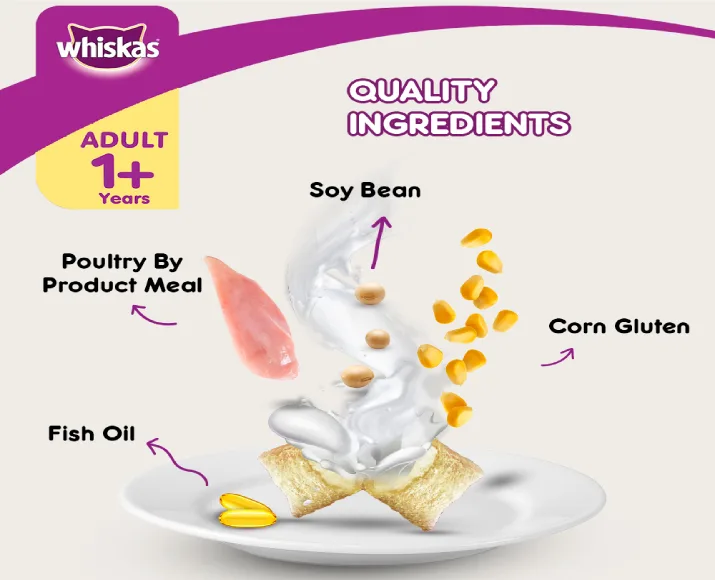 Whiskas Grilled Saba Flavour Adult Dry Cat Food at ithinkpets (6)