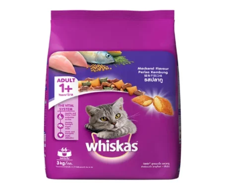 Whiskas Mackerel Adult Dry Cat Food at ithinkpets