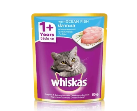 Whiskas Ocean Fish Adult Wet Cat Food at ithinkpets