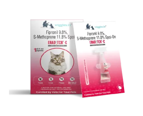 Wiggles Eraditch Spot on for Cats at ithinkpets.com