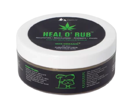 Wiggles Heal O' Rub Dog Paw Balm Cream at ithinkpets.com
