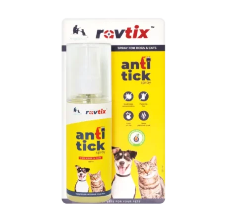 Wiggles Ravtix Anti Ticks Fleas Remover Spray at ithinkpets.com