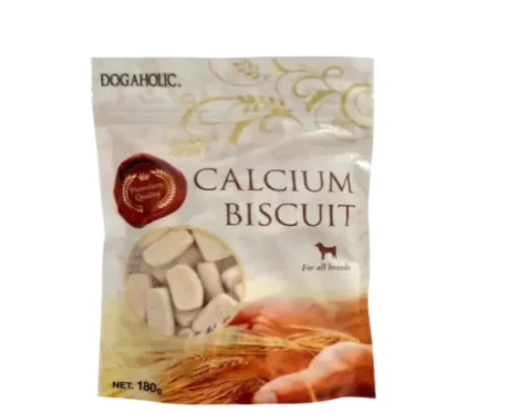 Dogaholic Calcium Biscuits For Puppies & Adult Dog Treat at ithinkpets