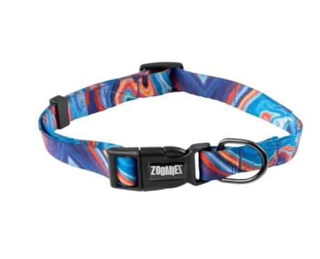 Zoomiez Fluid Printed Dog Collar at ithinkpets.com (1)