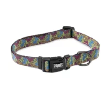 Zoomiez Bolt Printed Dog Collar at ithinkpets.com (1)
