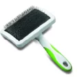 Andis Firm Slicker Pet Brush, Lime Green