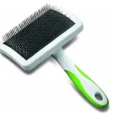 Andis Firm Slicker Pet Brush, Lime Green