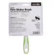 Andis Firm Slicker Pet Brush, Lime Green