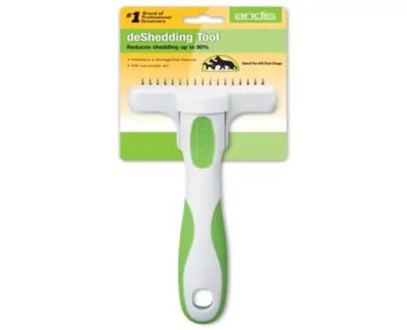 Andis Pet Deshedding Tool, Lime Green at ithinkpets.com (2)