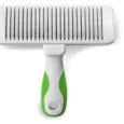 Andis Self-Cleaning Slicker Pet Brush, Lime Green