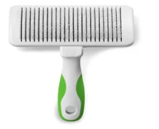 Andis Self-Cleaning Slicker Pet Brush, Lime Green at ithinkpets.com (2)