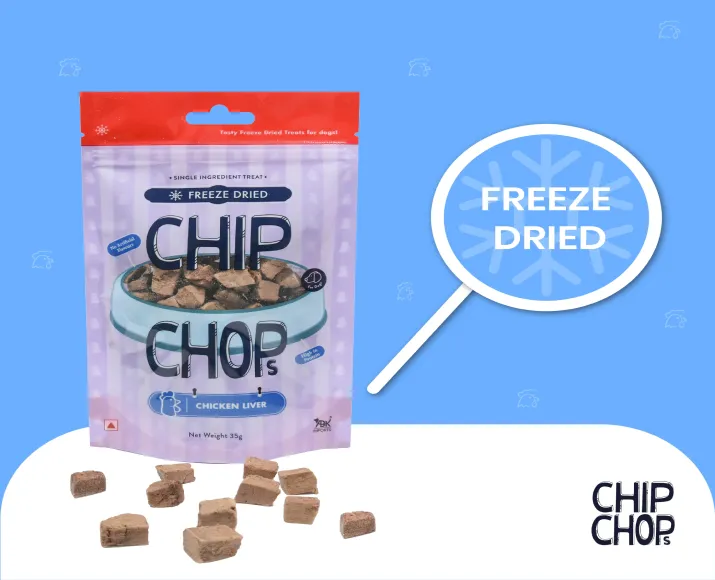 Chip Chop, Freeze Dried Chicken Liver at ithinkpets.com (7)