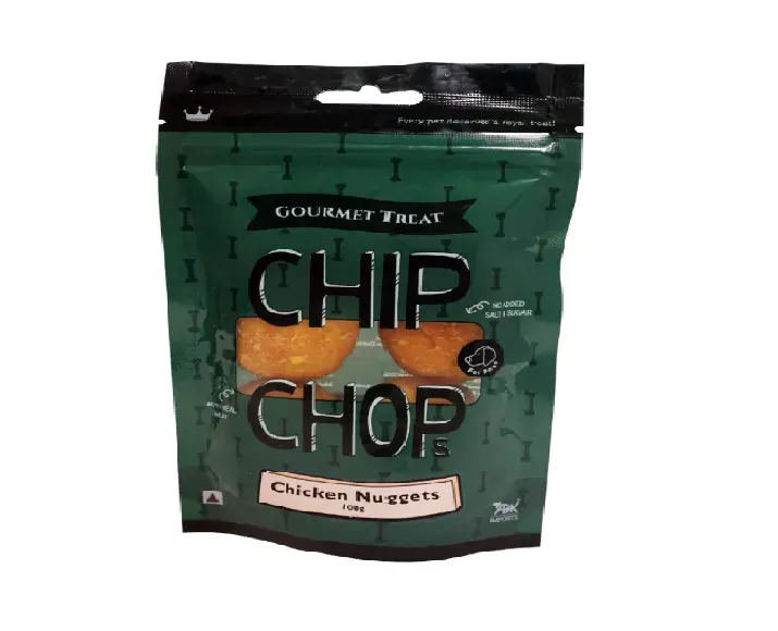 Chip Chops Chicken Nuggets Gourmet Dog Treats at ithinkpets.com (1)