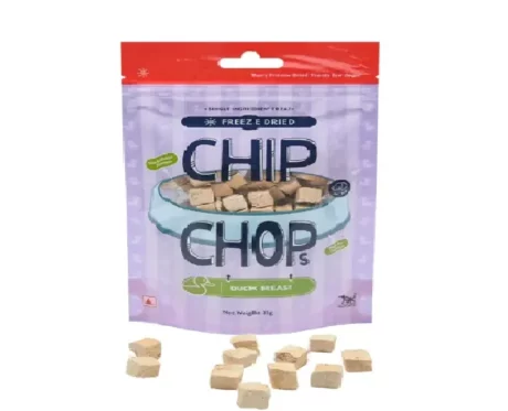 Chip Chops, Freeze Dried Duck Breast at ithinkpets.com (1)