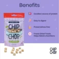 Chip Chops, Freeze Dried Duck Breast Dog Treat (35 Grams)