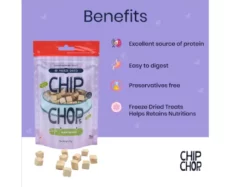 Chip Chops, Freeze Dried Duck Breast at ithinkpets.com (2)