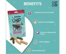 Chip Chop's Star Dental Stix Chicken and Green Tea Flavor at ithinkpets.com (2)