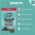 Chip Chops, Toothbrush Chew Green Tea Flavor Dog Treat (102 Grams)