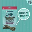 Chip Chops, Toothbrush Chew Green Tea Flavor Dog Treat (102 Grams)