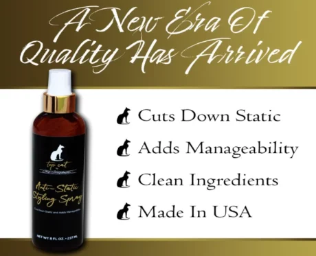 Chris Christensen Anti Static Spray for Cats at ithinkpets.com (2)