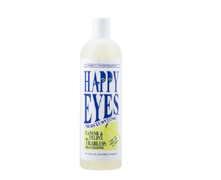 Chris Christensen Happy Eyes Tearless Pet Shampoo at ithinkpets.com (1)