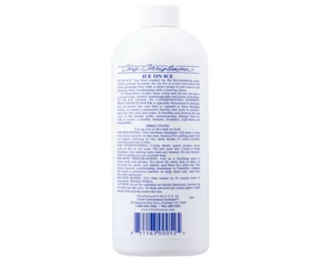 Chris Christensen Ice on Ice Detangling Spray Concentrate For Pets at ithinkpets.com (2)