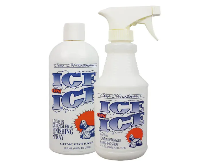 Chris Christensen Ice on Ice Detangling Spray for Pets at ithinkpets.com (3)