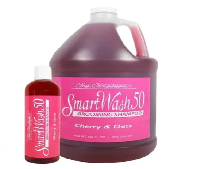 Chris Christensen SmartWash50 Cherry Oats Shampoo at ithinkpets.com (2)
