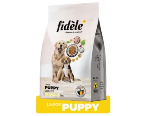 Fidele Plus Large Puppy Dry Food at ithinkpets.com (1)