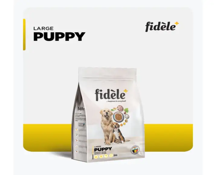 Fidele Plus Large Puppy Dry Food at ithinkpets.com (4)