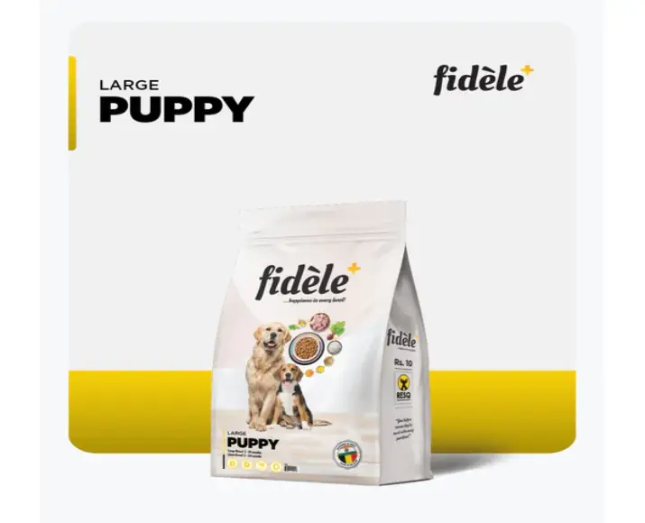 Fidele Plus Large Puppy Dry Food at ithinkpets.com (5)