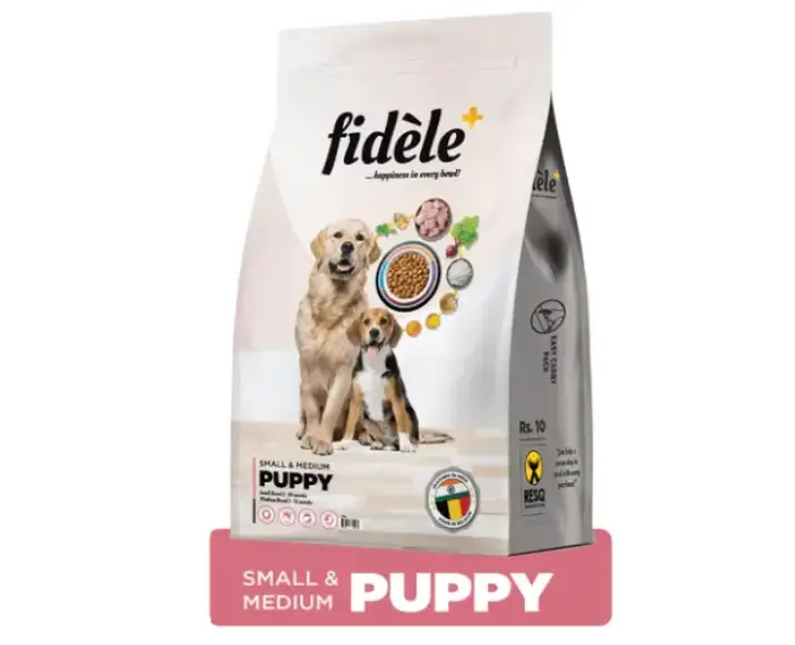 Fidele Plus Small and Medium Puppy Dry Food at ithinkpets.com (1) (1)