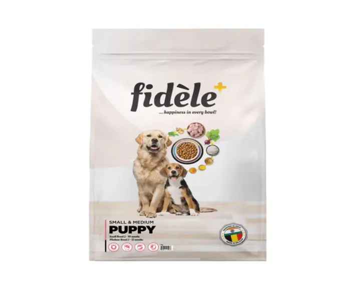 Fidele Plus Small and Medium Puppy Dry Food at ithinkpets.com (2)