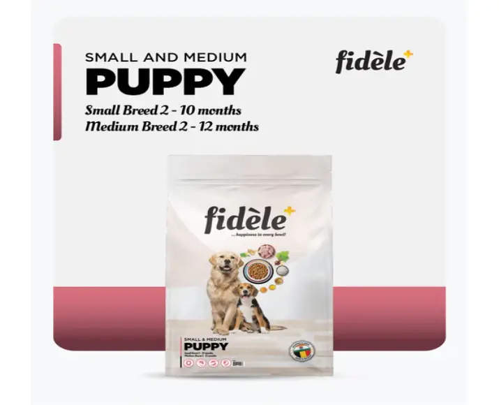 Fidele Plus Small and Medium Puppy Dry Food at ithinkpets.com (3)