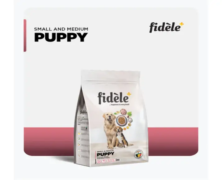 Fidele Plus Small and Medium Puppy Dry Food at ithinkpets.com (4)