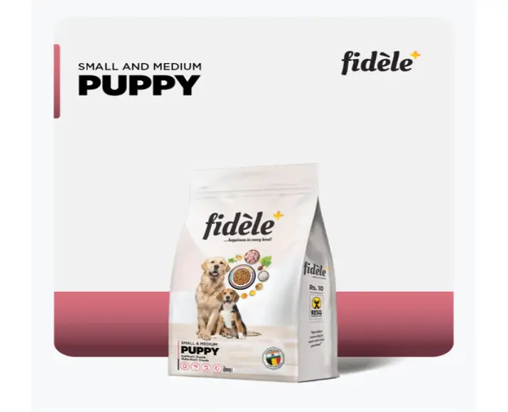 Fidele Plus Small and Medium Puppy Dry Food at ithinkpets.com (5)