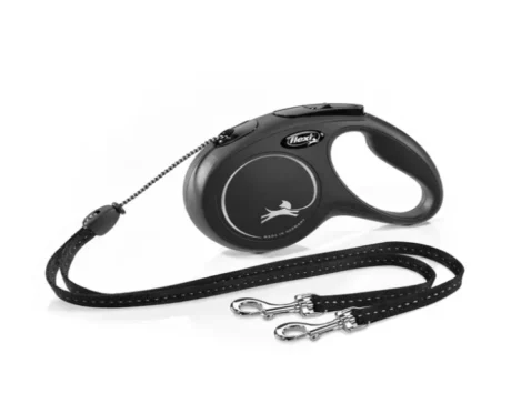 Flexi Classic DUO Cord Medium Retractable Leash, 16 ft at ithinkpets.com (1)