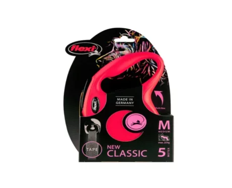 Flexi Medium Classic Retractable Leash Tape, Holds upto 25 kg, 16 ft at ithinkpets.com (2)