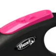 Flexi Medium Neon Retractable Leash Tape, Holds upto 25 kg, 16 ft