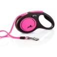 Flexi Medium Neon Retractable Leash Tape, Holds upto 25 kg, 16 ft